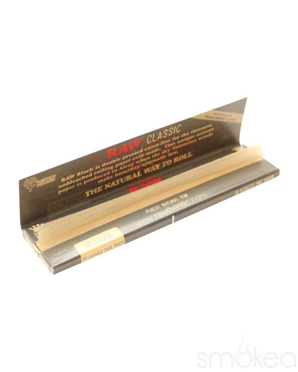 RAW Black Kingsize Papers - Image 2