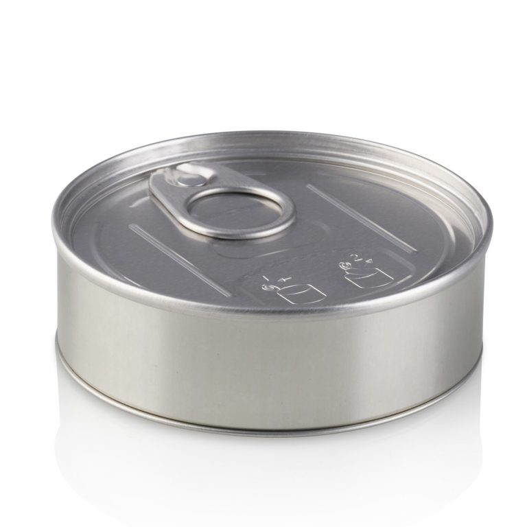 60 X 100 ml 3.5 Pressitin & Seal Tuna Tins with lids Top Shelf Packaging