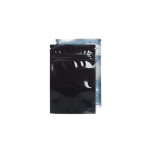 1 g Black/Clear Mylar Foil Bags