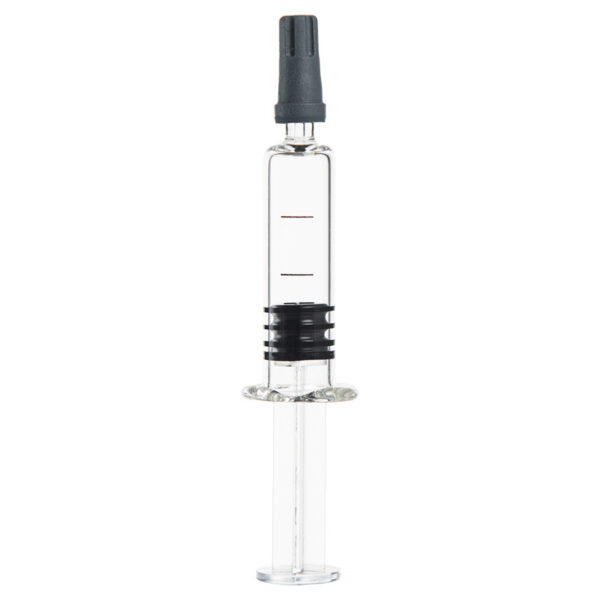 glass concentrate syringe