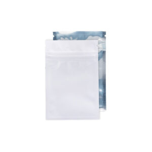 1 Gram White/Clear Mylar Bags