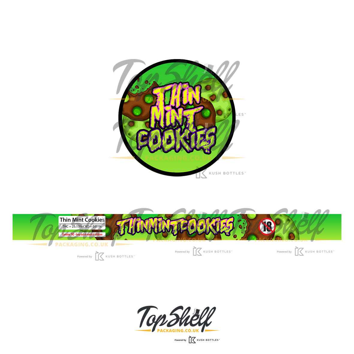 THIN MINT COOKIES Top Shelf Packaging