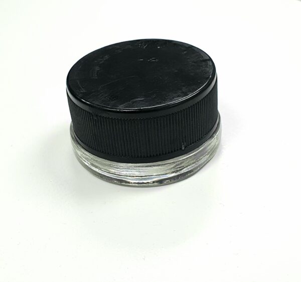 9 ml Glass concentrate jar - Child resistant lid