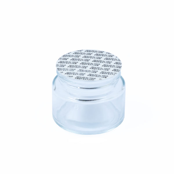 Glass Jars 2oz 100ml 3.5g - with Child resistant lid (10) - Image 2