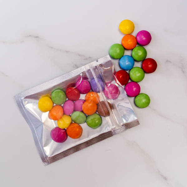 3.5 Mylar Black/Clear Bag  - matte finish - Image 4