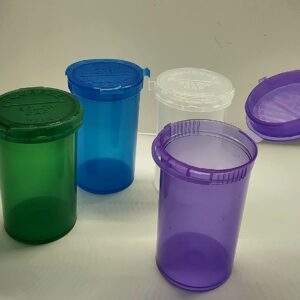 Tear seal tamper evident pop-tops (6/13/19/30 drams)